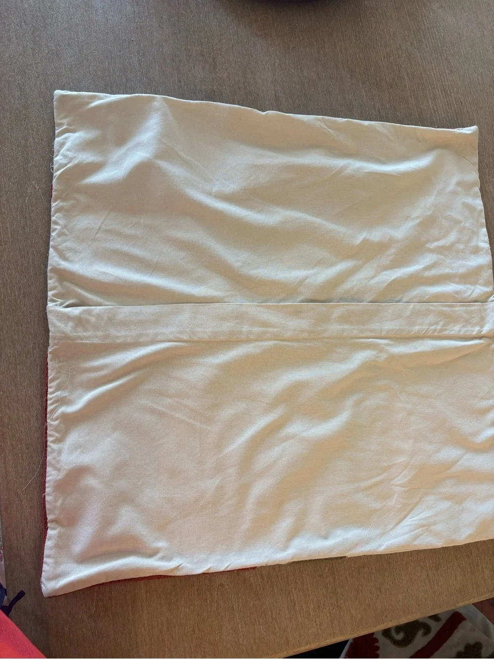 Pottery Barn set of 2-rust, green, cream Pillow Covers26x26 excellent condition